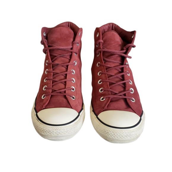 Converse Chuck Taylor All Star PC BOOT HI Red Suede Sneaker 1536773Men\'s Sz 11.5 main image 8